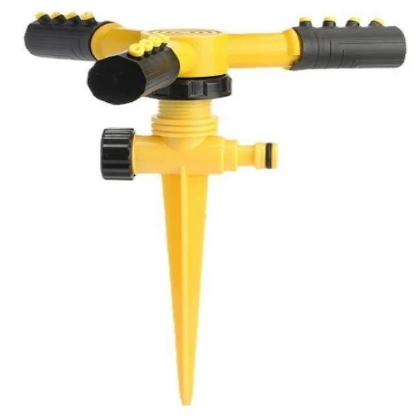 Bright Yellow Ground Sprinkler